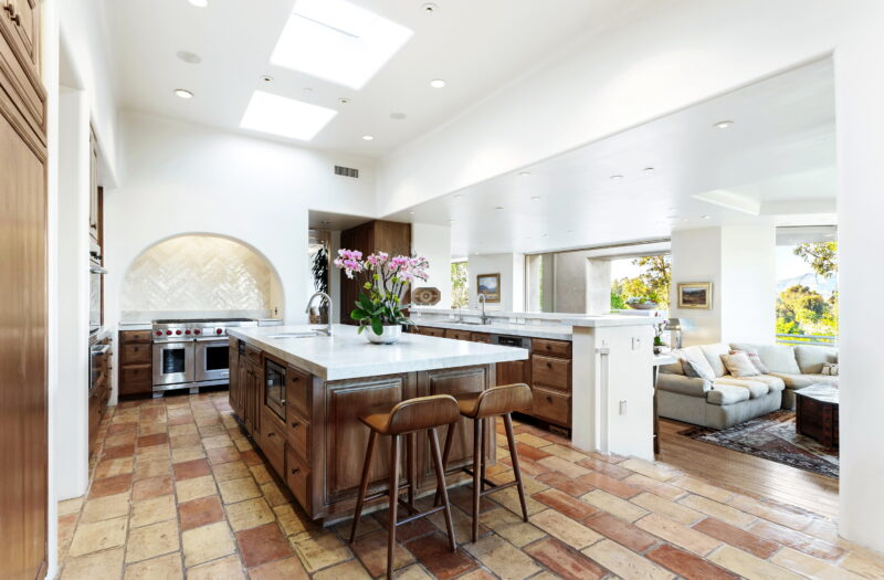 Kitchen and Family Room
